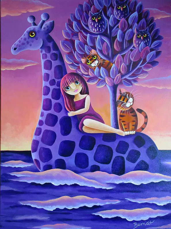 Wiesława Burnat - Twilight on the horizon