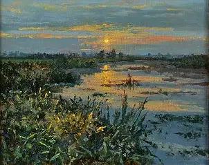 Wojciech Górecki - Twilight over Linaw