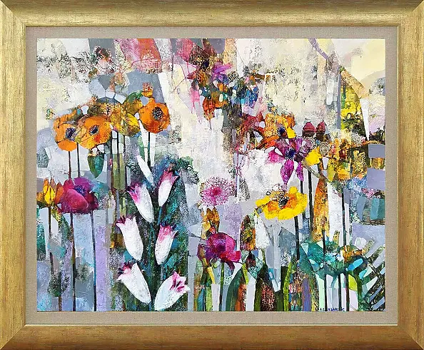 Alicja Słaboń Urbaniak - Twilight in the garden