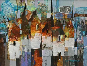 Alicja Słaboń Urbaniak - Twilight in the gray city