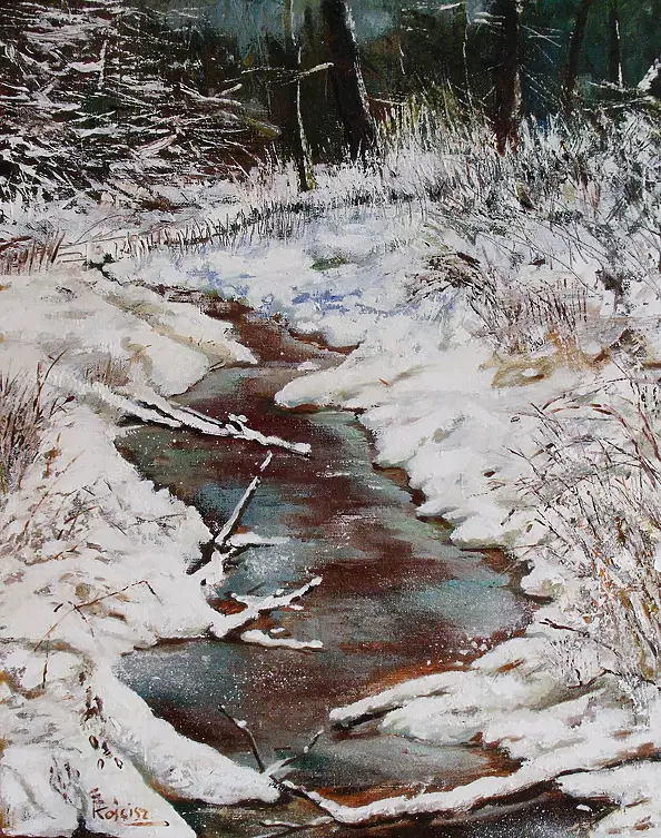 Ewa Kościsz - Zmrożony potok