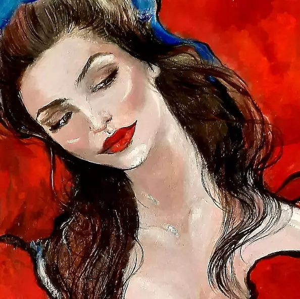 Honorata Chajec - Sensual red