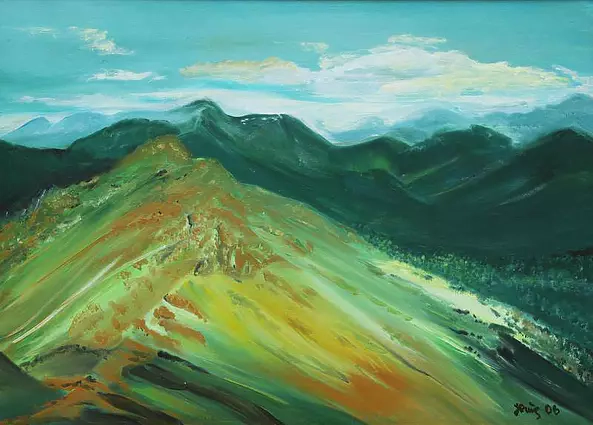 Jadwiga Rudnicka - yellow mountain