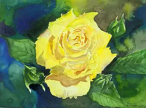 Zdzisław Rutkowski - Yellow rose II