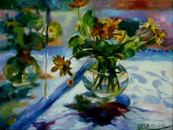 Barbara Gulbinowicz - Yellow flowers