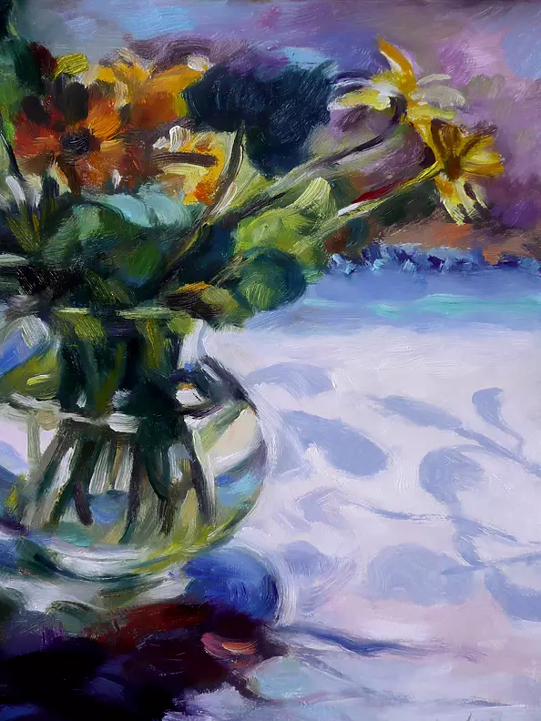 Barbara Gulbinowicz - Yellow flowers