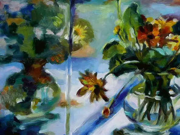 Barbara Gulbinowicz - Yellow flowers