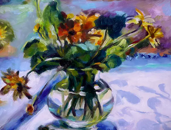 Barbara Gulbinowicz - Yellow flowers