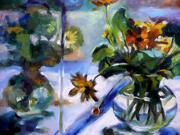 Barbara Gulbinowicz - Yellow flowers