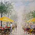 Ryszard Tyszkiewicz - Yellow umbrellas