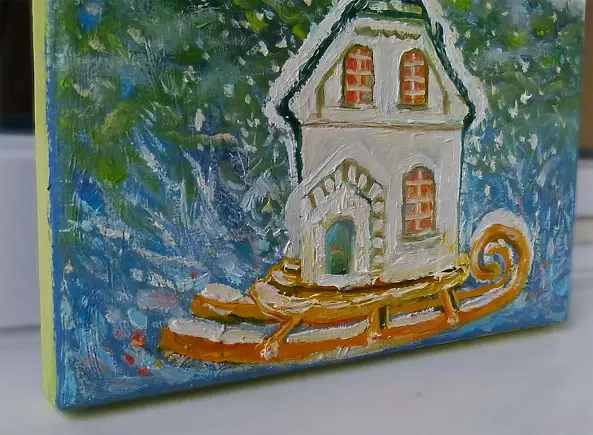 Elżbieta Goszczycka - Żółte sanki