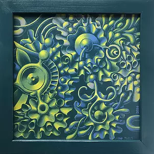 Anna Pikos - Yellow light - a little abstract