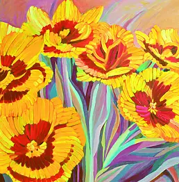 Iwona Bobrycz - yellow tulips