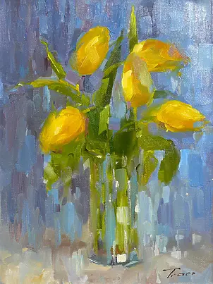 Krzysztof Tracz - yellow tulips