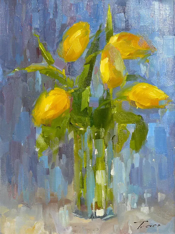 Krzysztof Tracz - yellow tulips