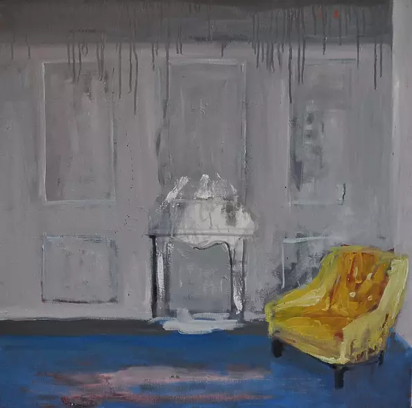 Marzena Gawrysiak - Żółty fotel