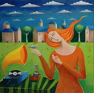 Mirosław Nowiński - Żółty patefon