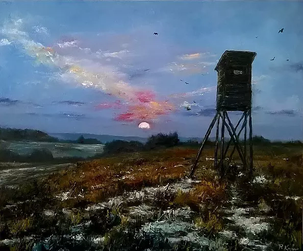 Paweł Kosior - Żołynia fields in January