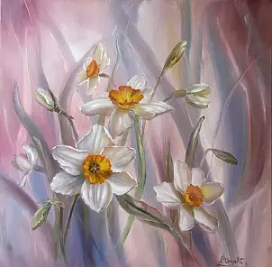 Lidia Olbrycht - Impresja daffodils