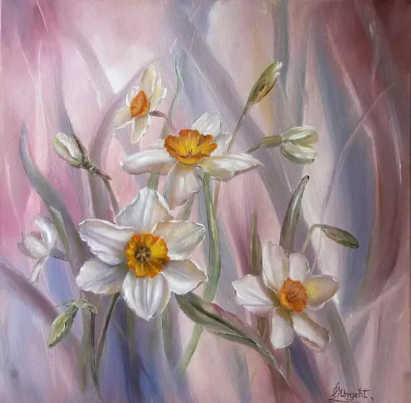 Lidia Olbrycht - Żonkile Impresja