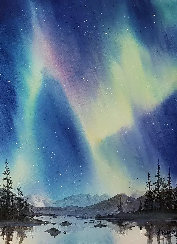 Karolina Majer - Northern Lights - Norway