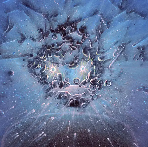 Krzysztof Polaczenko, Fai da te, Dipinto acrilico - pannello, 50 x 70