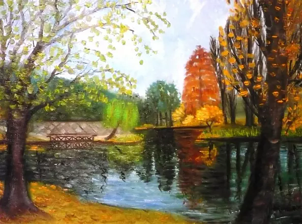 Stefania Cappelletti - Sources of Clitunno IV