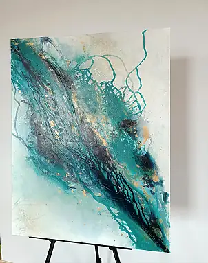 Joanna Bilska, Fonte, Quadro ad acrilico - tela, 70 x 90