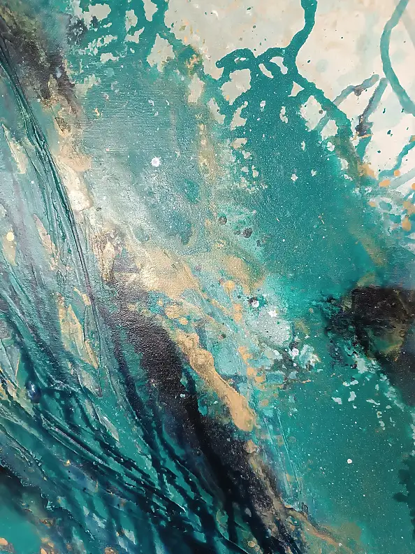 Joanna Bilska, Source, La peinture acrylique - toile, 70 x 90