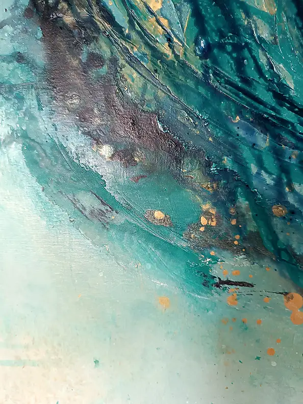 Joanna Bilska, Source, La peinture acrylique - toile, 70 x 90