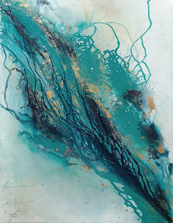 Joanna Bilska, Source, La peinture acrylique - toile, 70 x 90