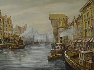 Krzysztof Nowak - Crane in Gdansk