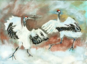   - Cranes dance