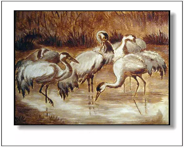 Jolanta Dusza - Cranes