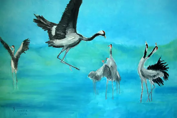 Joanna Rosowska - Cranes