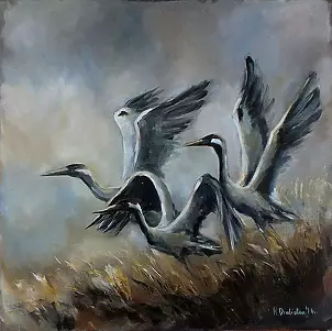 Michalina Derlicka - Cranes