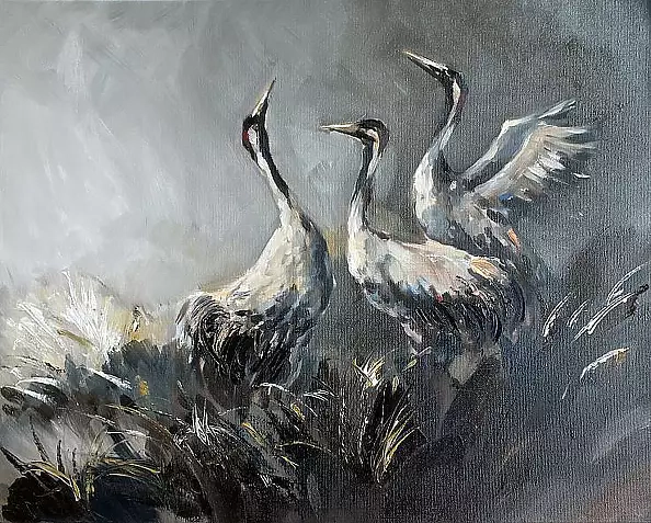 Michalina Derlicka - Cranes