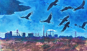 Rita Staszulonok - Cranes