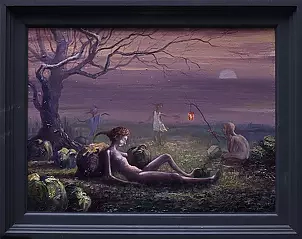 Ryszard Tyszkiewicz - Annunciation from the cycle of prophecy of the Dyniopas