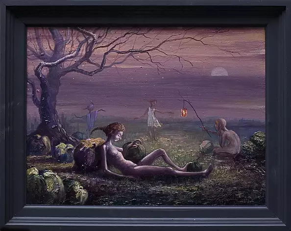 Ryszard Tyszkiewicz - Annunciation from the cycle of prophecy of the Dyniopas