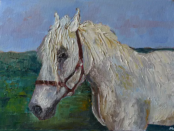 Magdalena Walulik - Zwierzęta - Koń 30 x 40