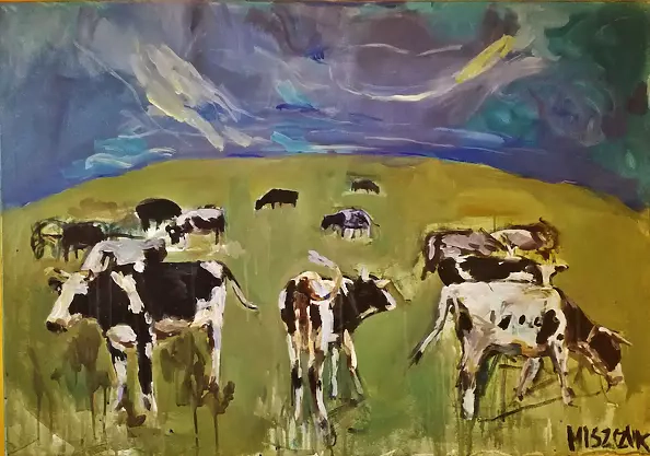 Andżelika Miszczuk - Zwierzęta na łące