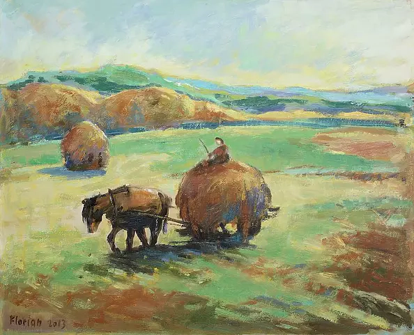 . FLORIAN - Zwózka siana