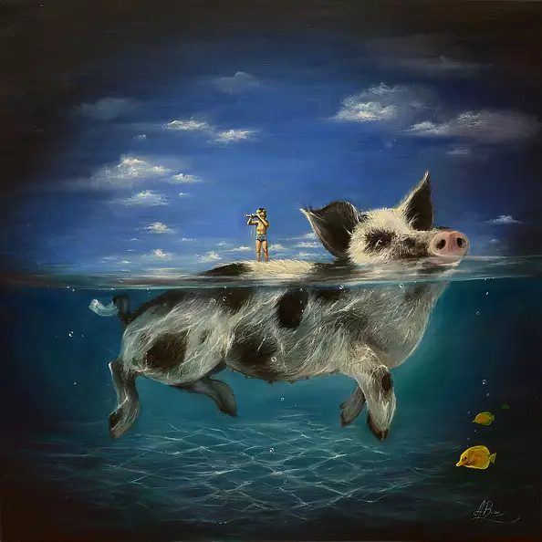Agata Buczek - Life is a nice pig