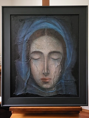 Joanna Ordon - " Miriam płacząca niebieskimi łzami " III