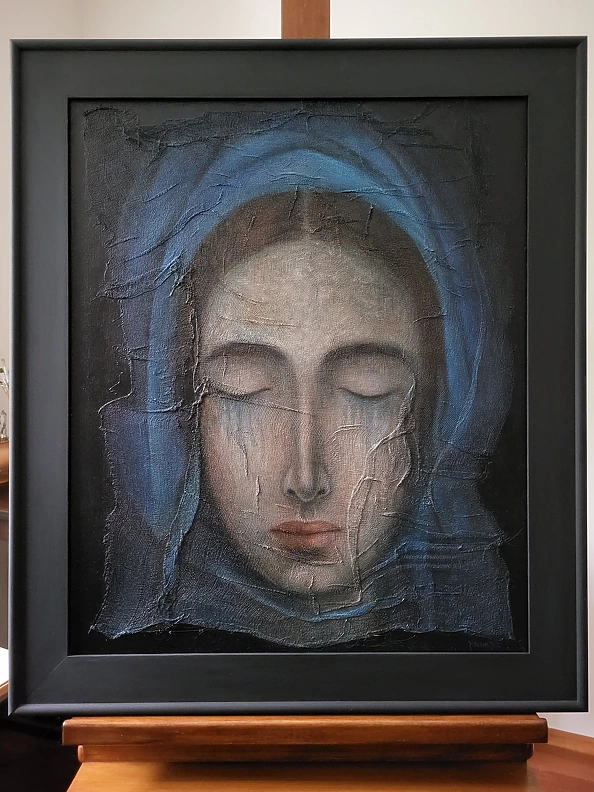 Joanna Ordon - " Miriam płacząca niebieskimi łzami " III