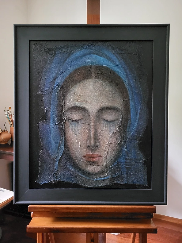 Joanna Ordon - " Miriam płacząca niebieskimi łzami " III