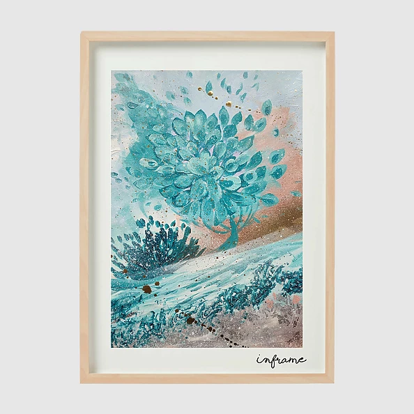 Marta Ferenc - "Turquoise Landscape"