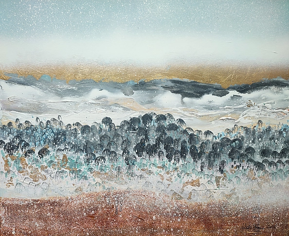 Marta Ferenc - " Pejzaż zimowy" 