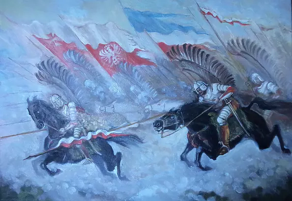 Ryszard Kostempski - "Charge hussars"